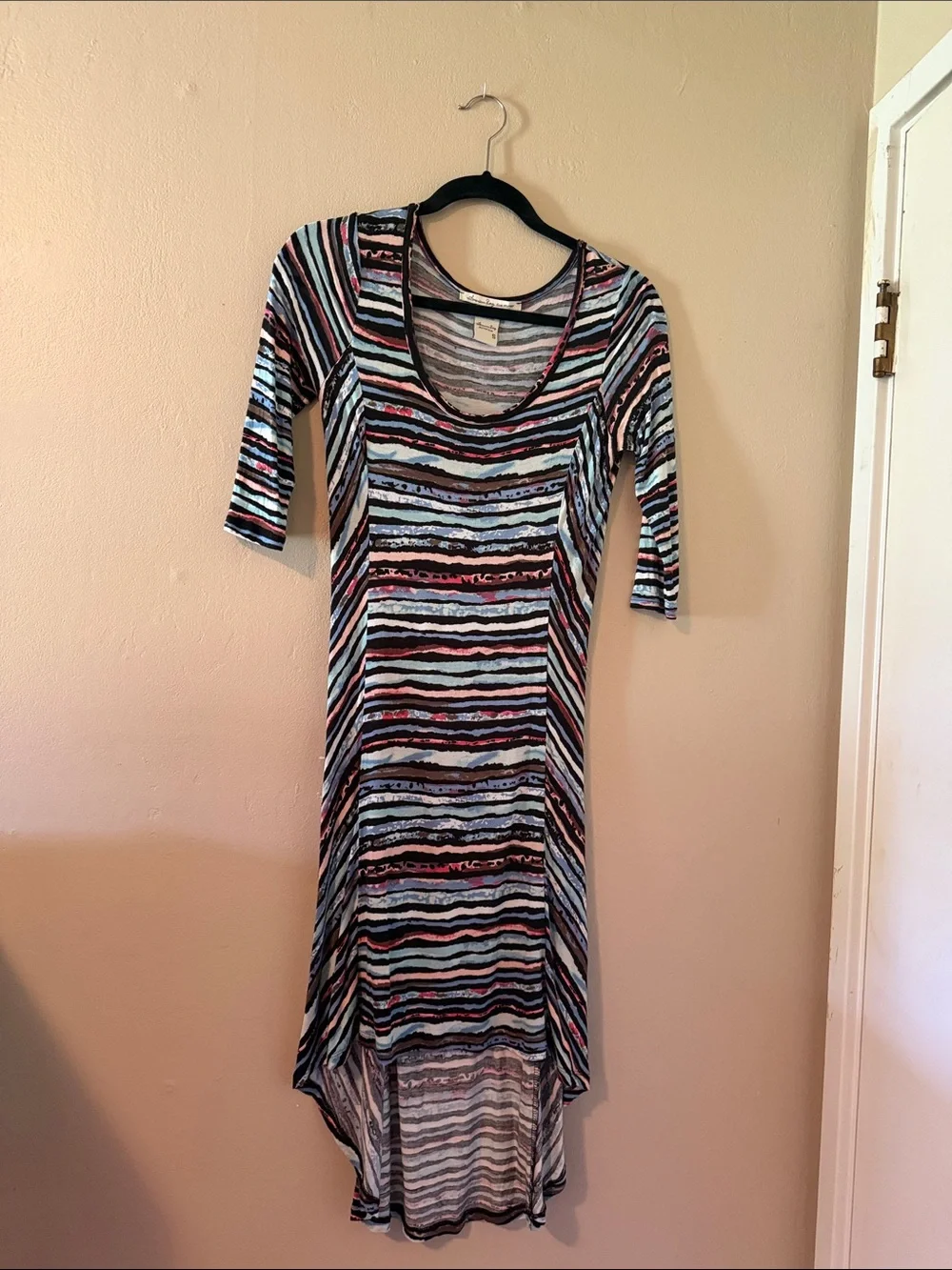 American Rag Striped High-Dress Multi-Colred - Picture 1 of 5